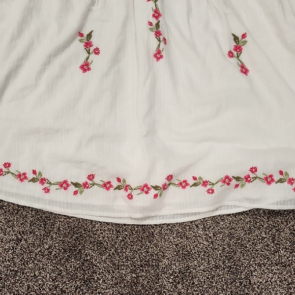 🔥 NWT 🔥 For Love And Lemons White Lace Detail Dress - Picture 8 of 10